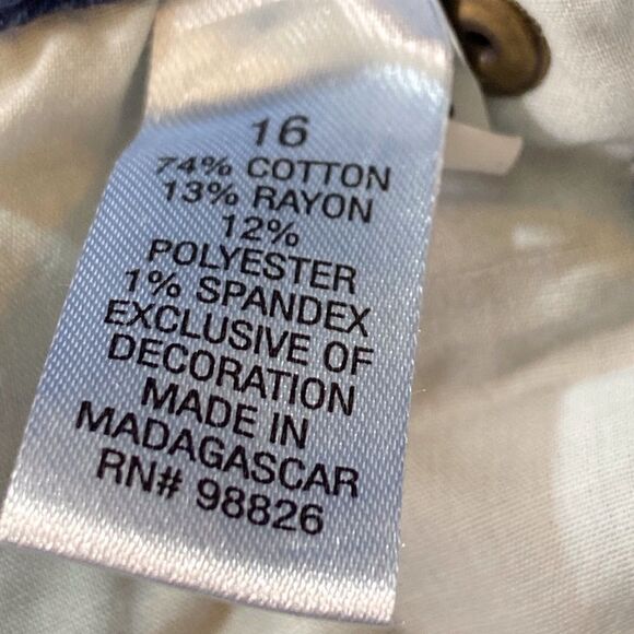 BLUE MOUNTAIN Classic Blue Women's Jeans Plus Size 16 - Picture 7 of 8